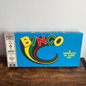 Vintage bingo game